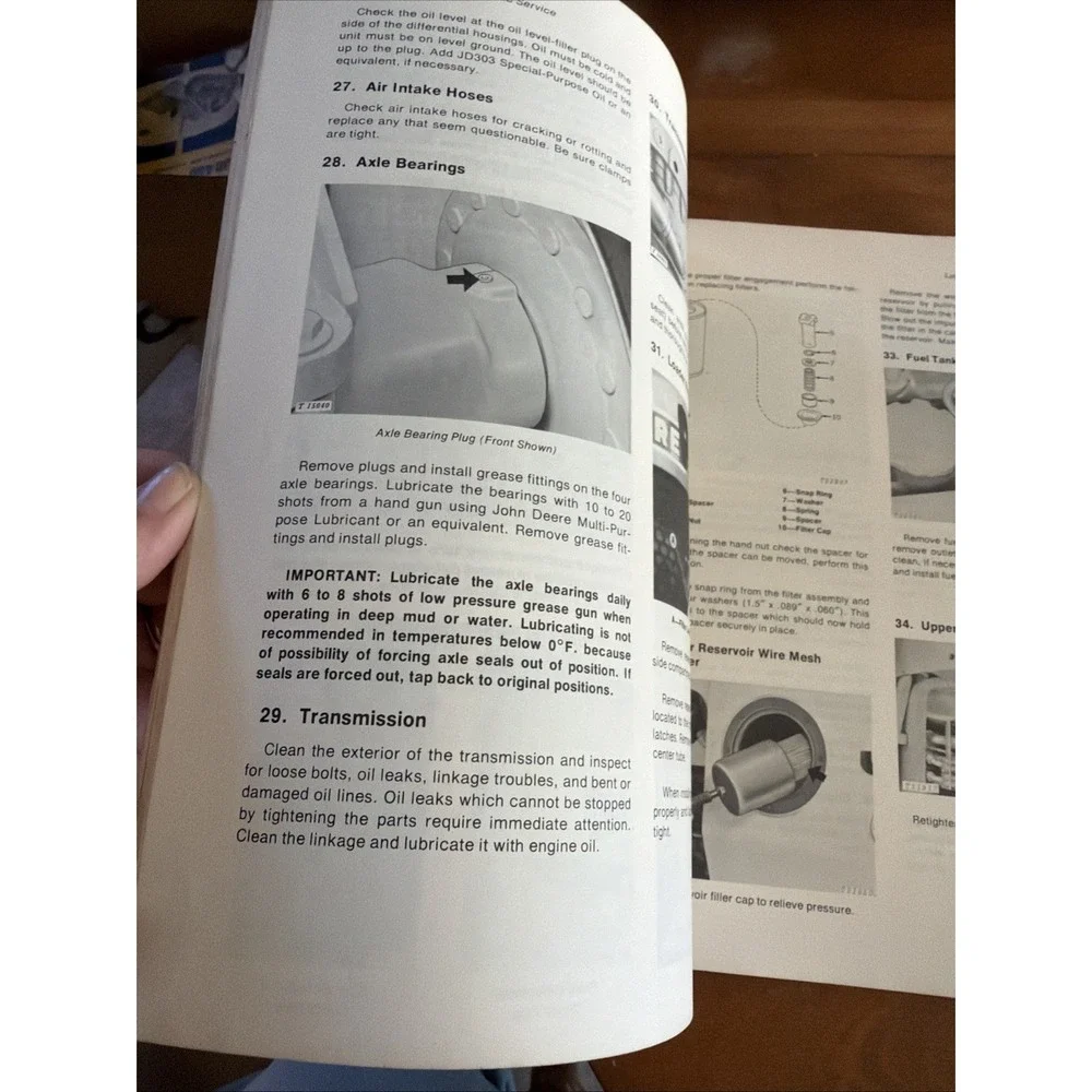 John Deere 644-A Loader OM-T41431 Issue D3 Operator's Manual